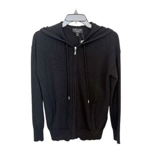 Charter Club Women's 100% Cashmere Zip Hoodie XS